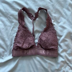 VS Pink Purple Lace Bralette